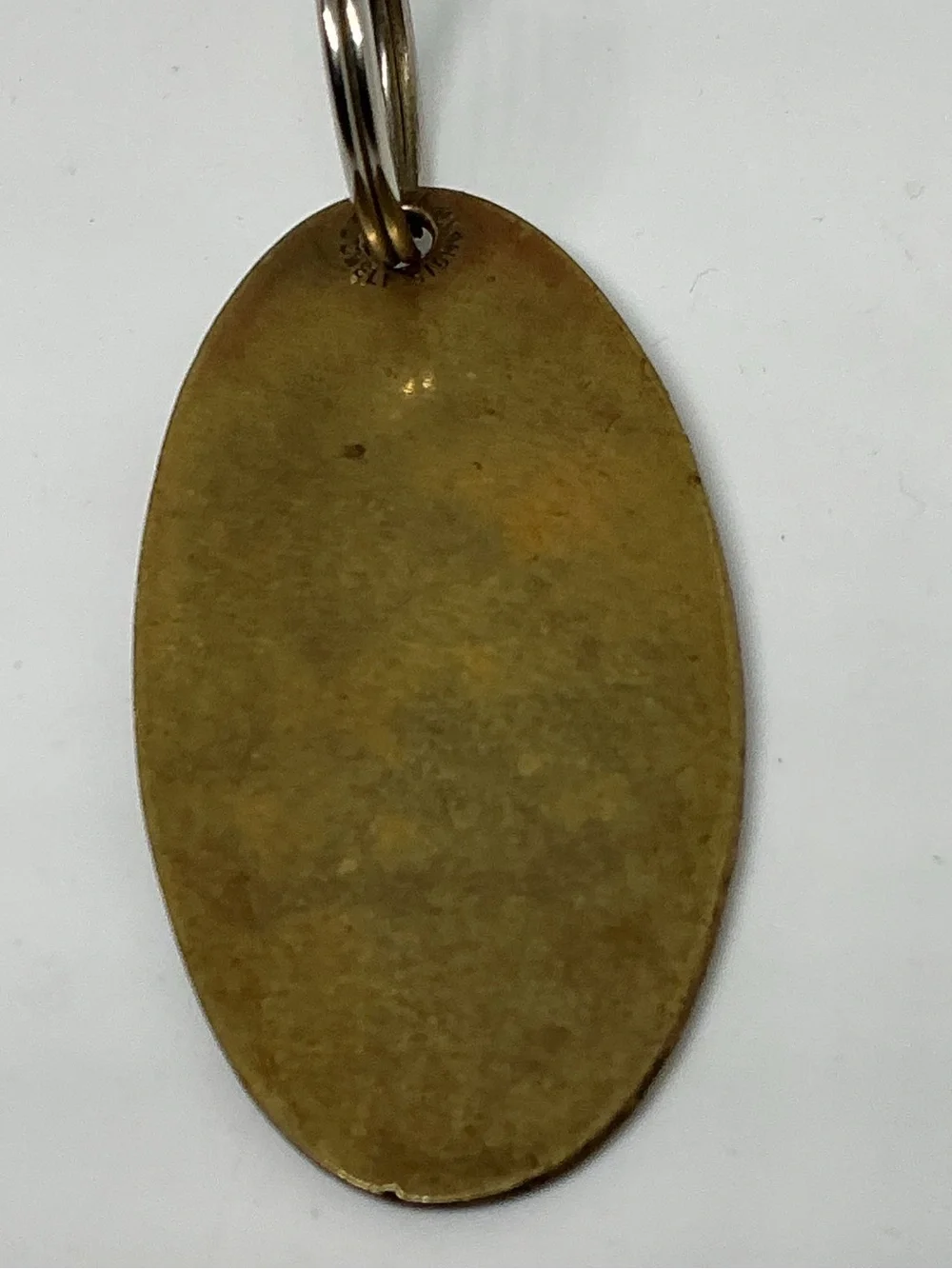 VTG Savoy Grill London Brass Keychain Marked Lowell Sigmund 1976